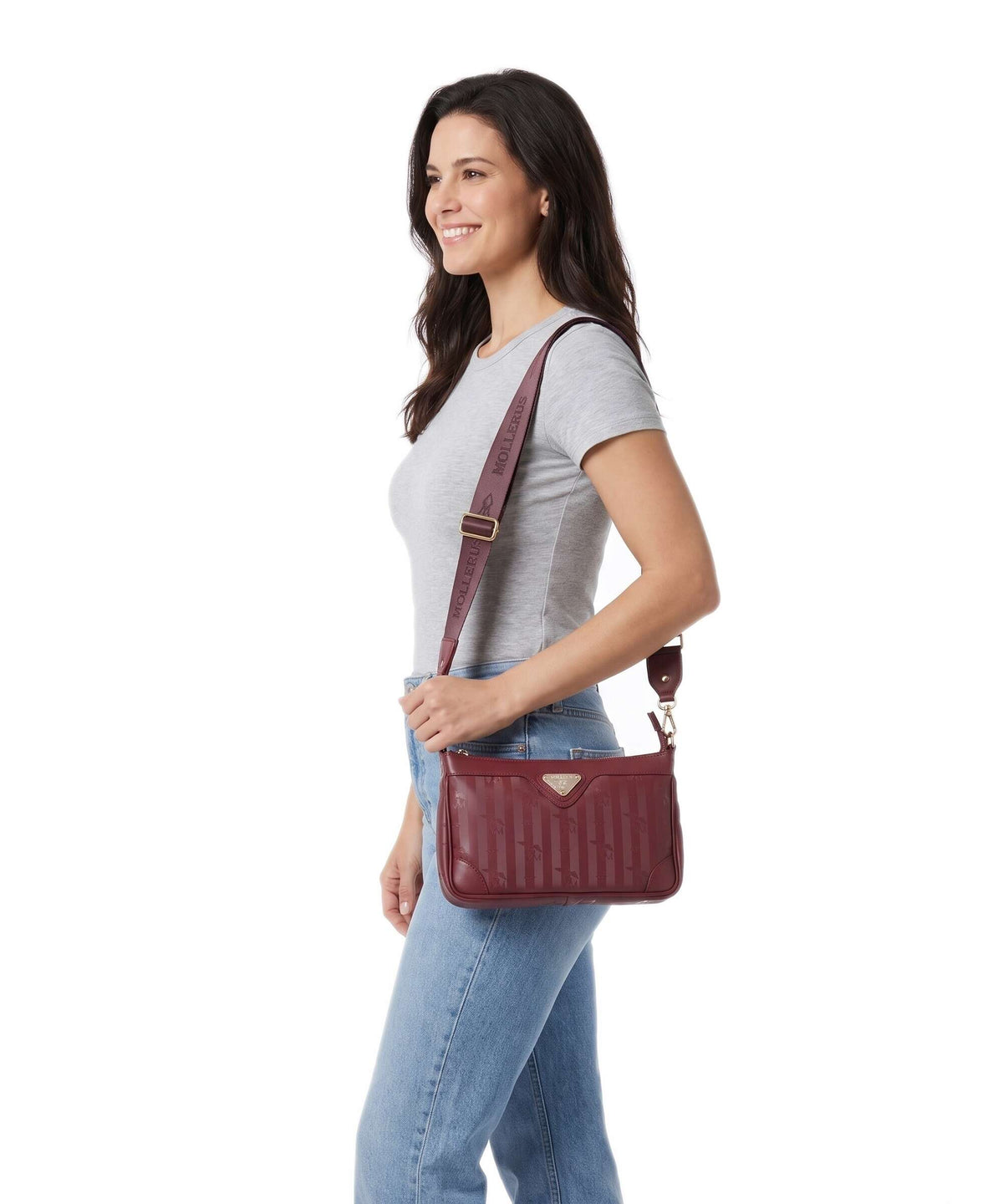 Maison Mollerus Vinerus Flums Crossbody bag antique rot