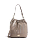 Maison Mollerus Vinerus Sion Bucket bag taupe