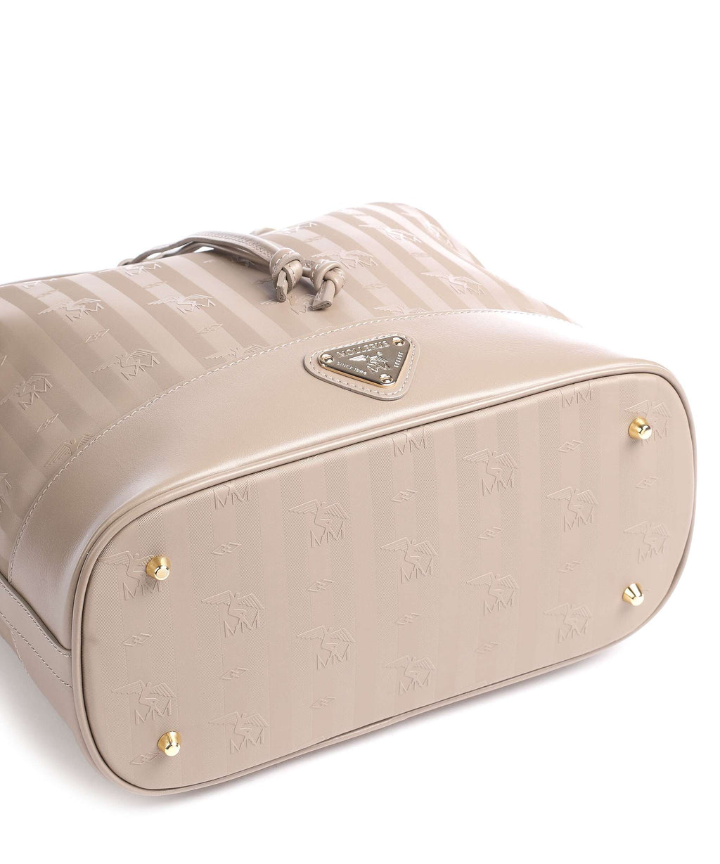 Maison Mollerus Vinerus Niesen Bucket bag taupe