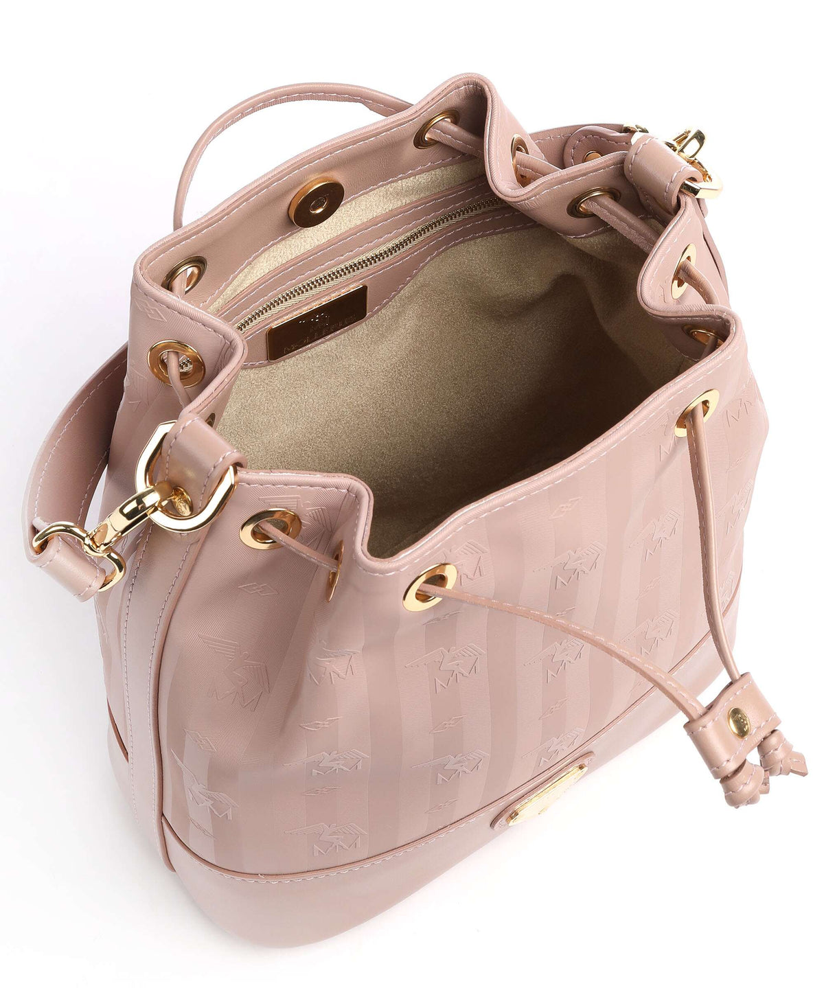 Maison Mollerus Vinerus Sion Bucket bag rosé