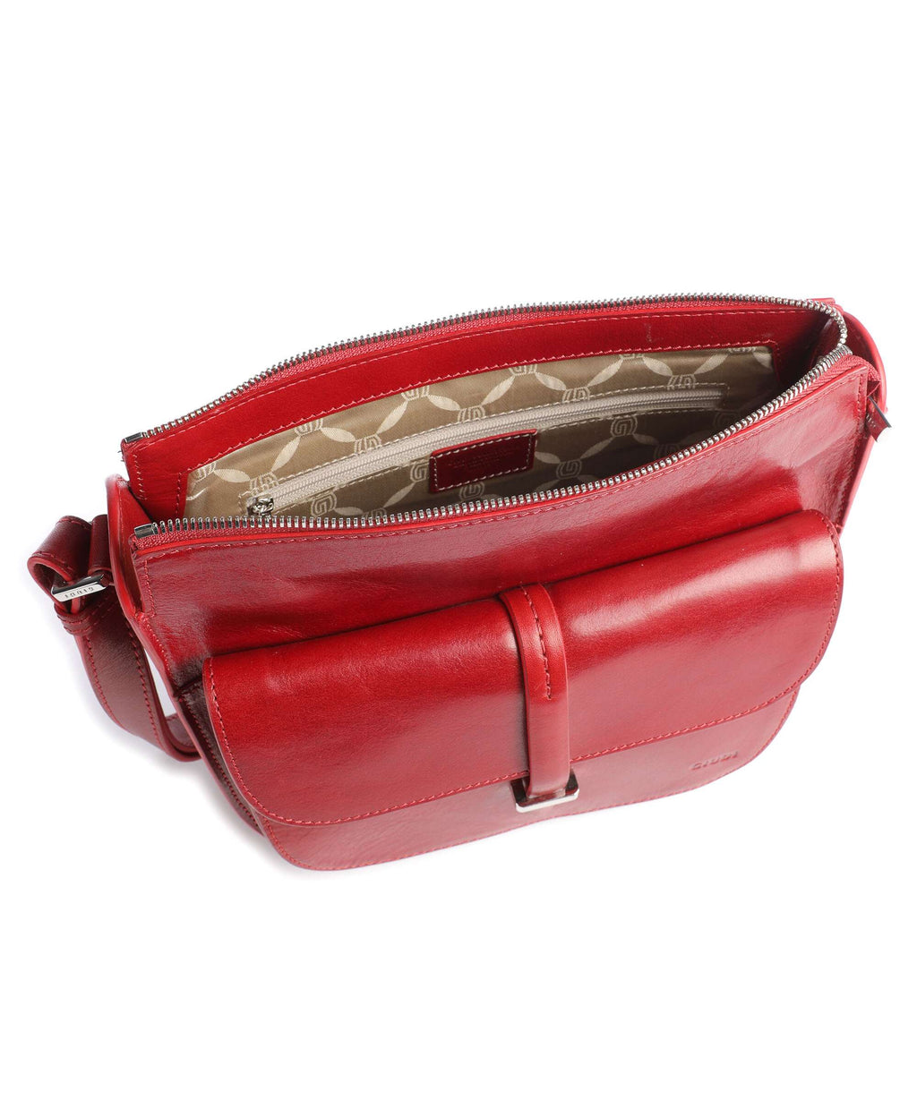 Giudi Cuffy Tracollina Crossbody bag rosso