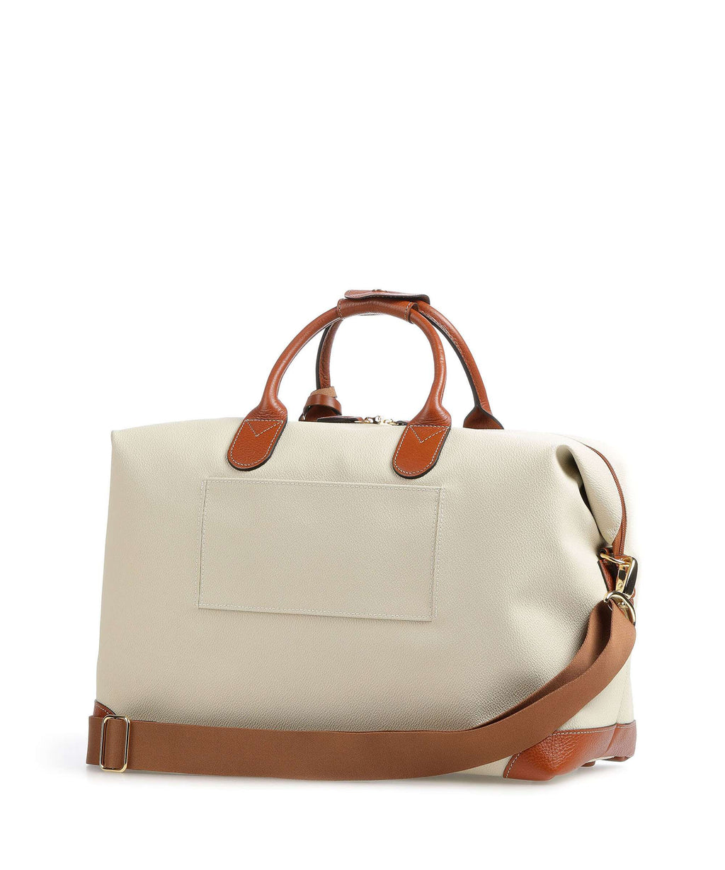 Brics Firenze Weekend bag cream