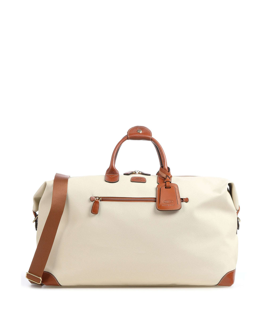 Brics Firenze Weekend bag cream
