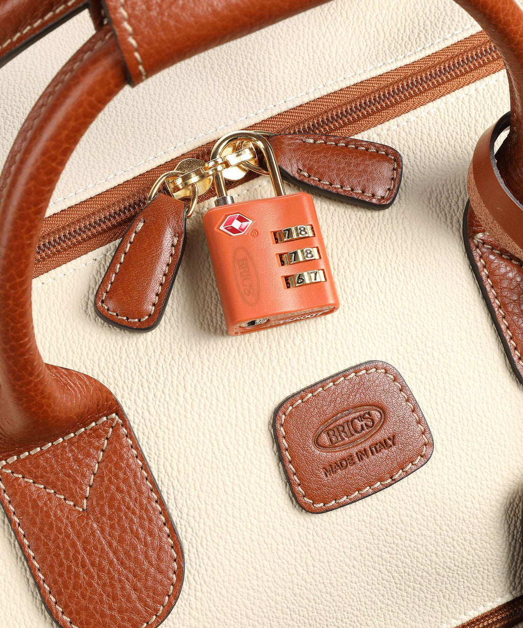 Brics Firenze Weekend bag cream