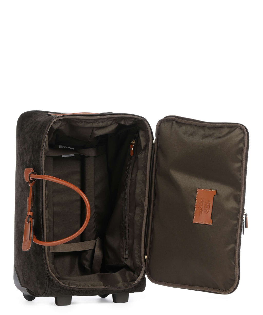Brics Travel bag with wheels olive