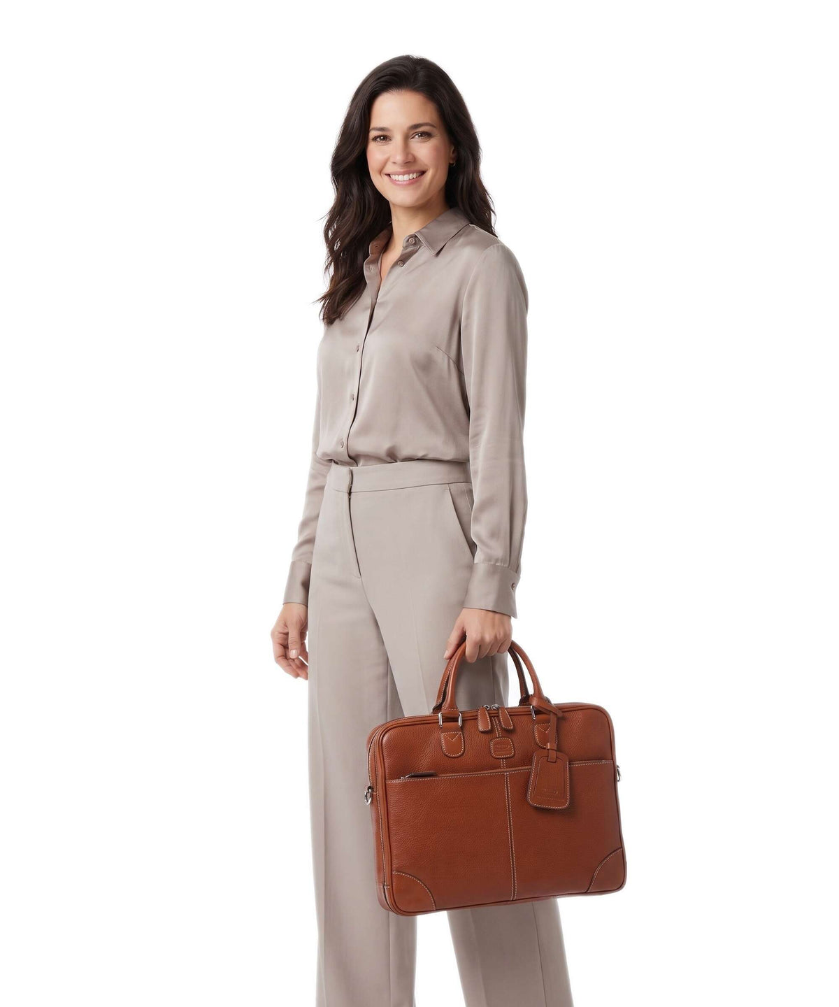 Brics Life Pelle Briefcase leather