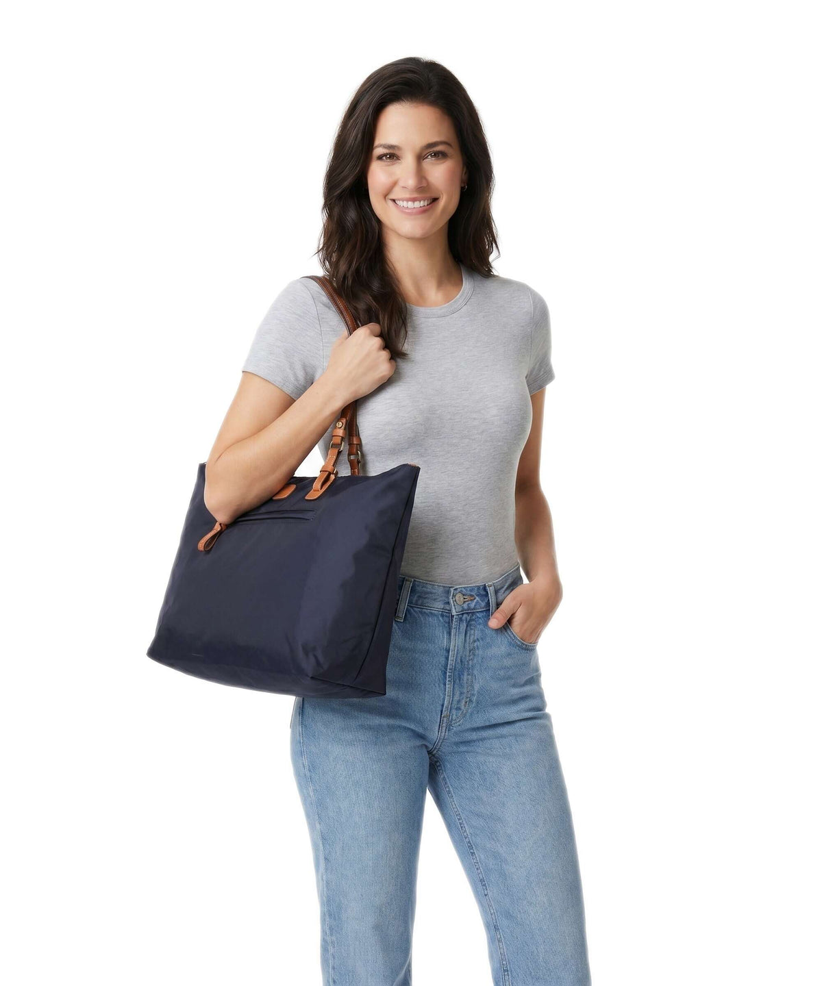 Brics X-Collection L Tote bag ocean blue