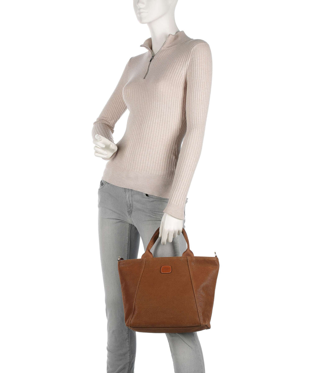 Brics Life Handbag camel