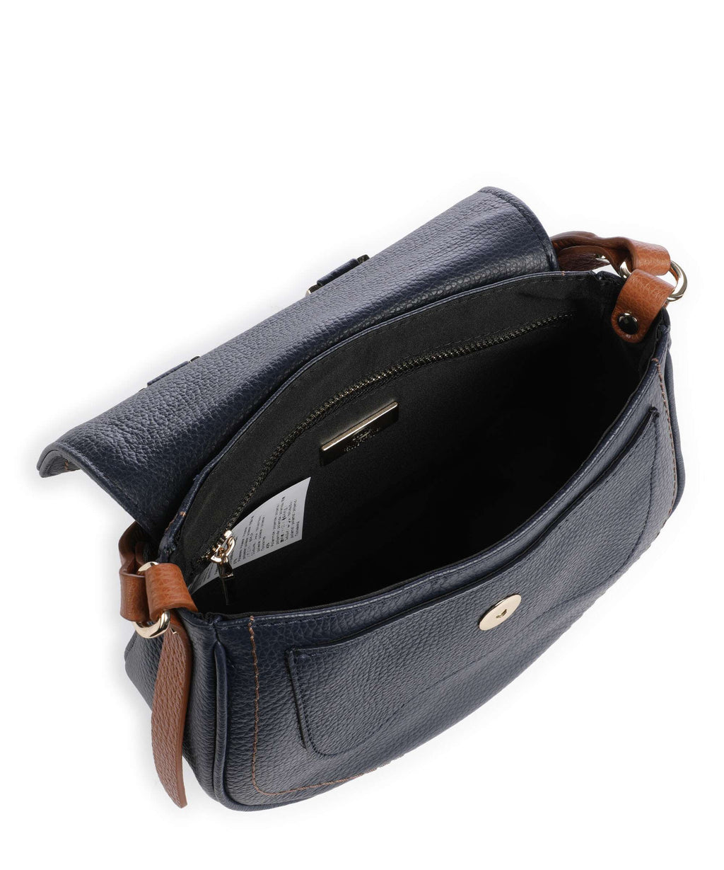 Brics Gondola Stella mini Shoulder bag night blue/caramel