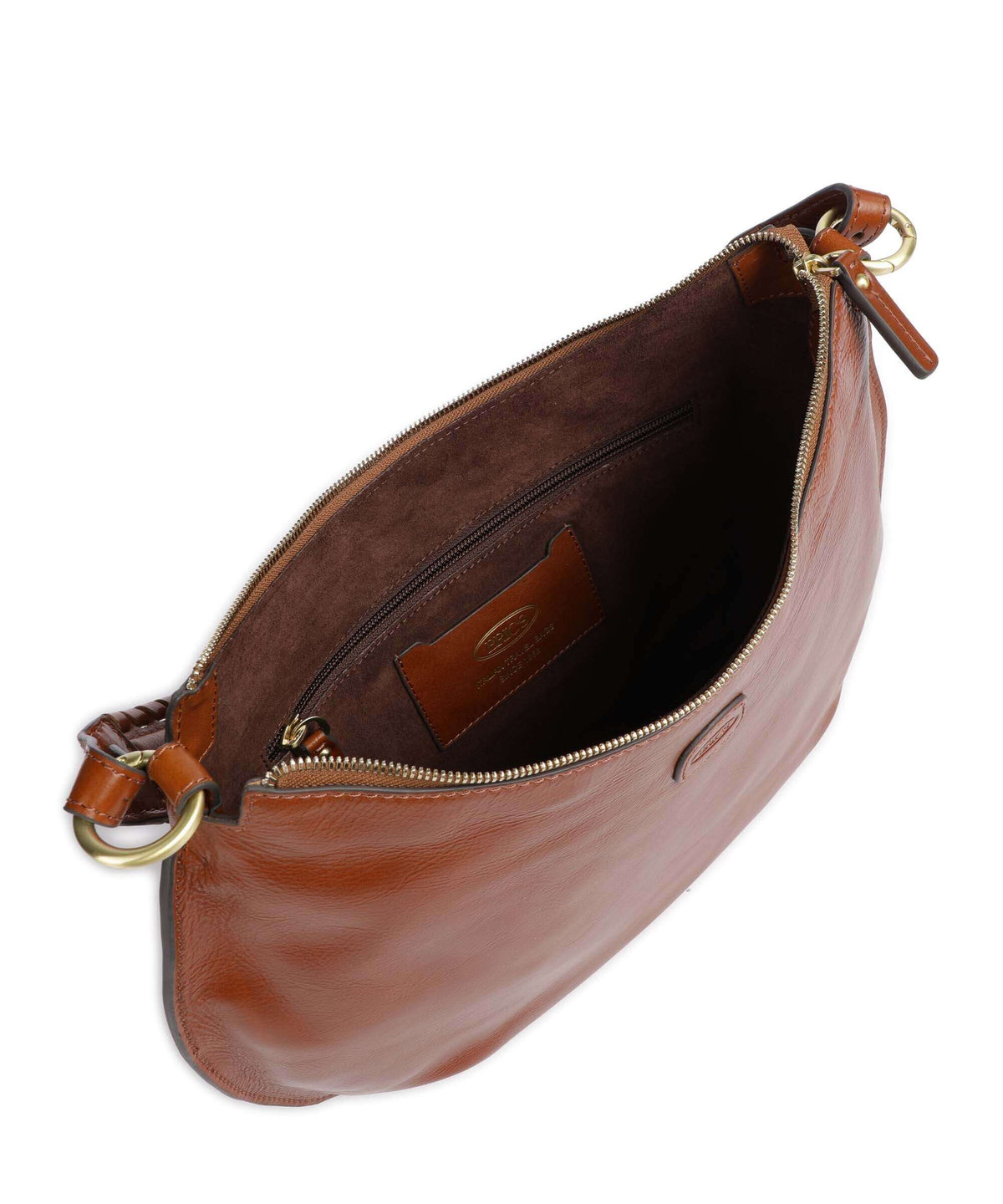 Brics Volterra Hobo bag tobacco