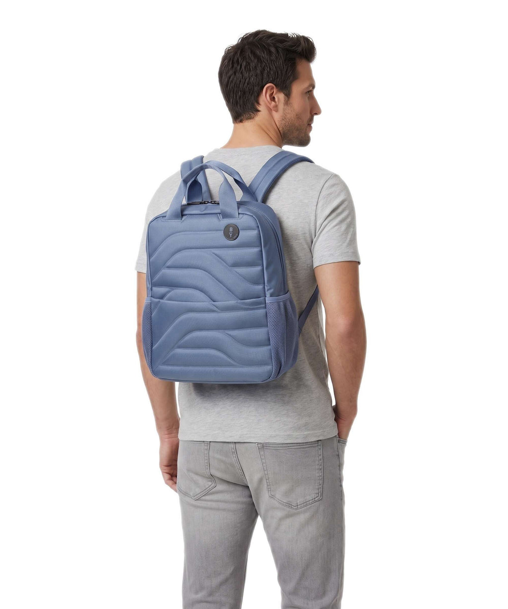 Brics BY Itaca Backpack grey blue