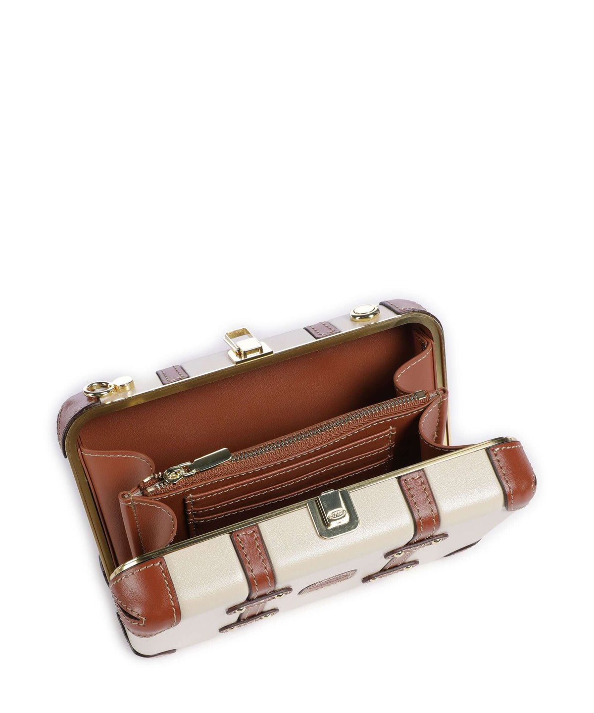 Brics Bellagio Crossbody bag cream
