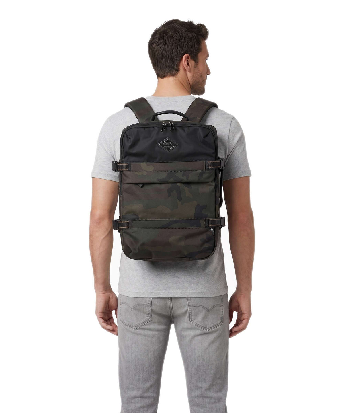 Brics X-Collection Travel backpack green camou