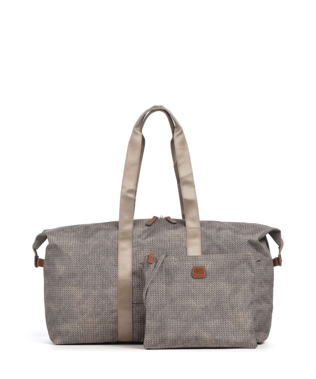 Brics X-Collection L Weekend bag wool nut