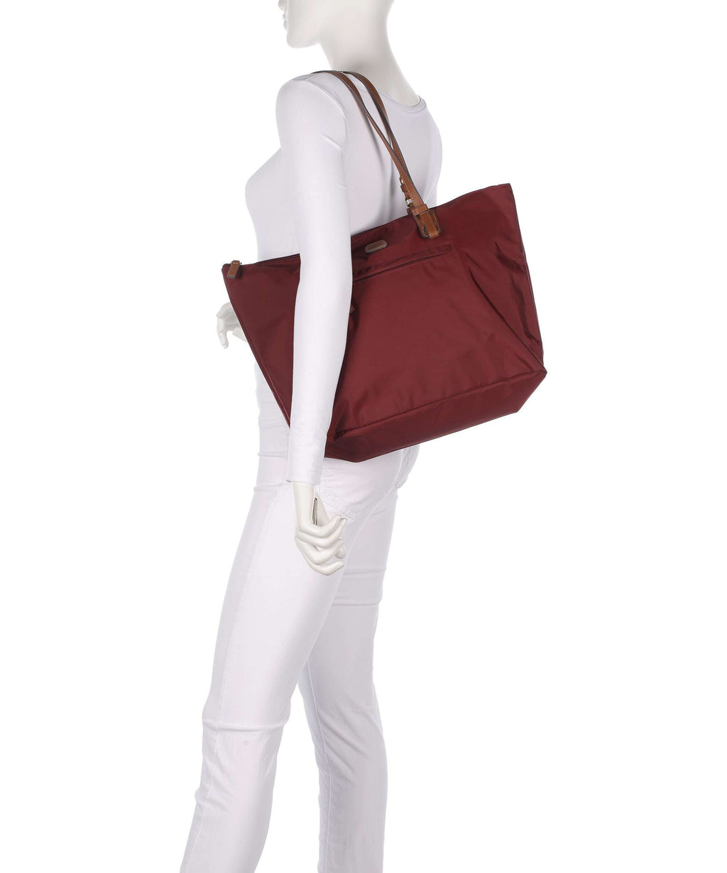 Brics X-Collection L Tote bag bordeaux
