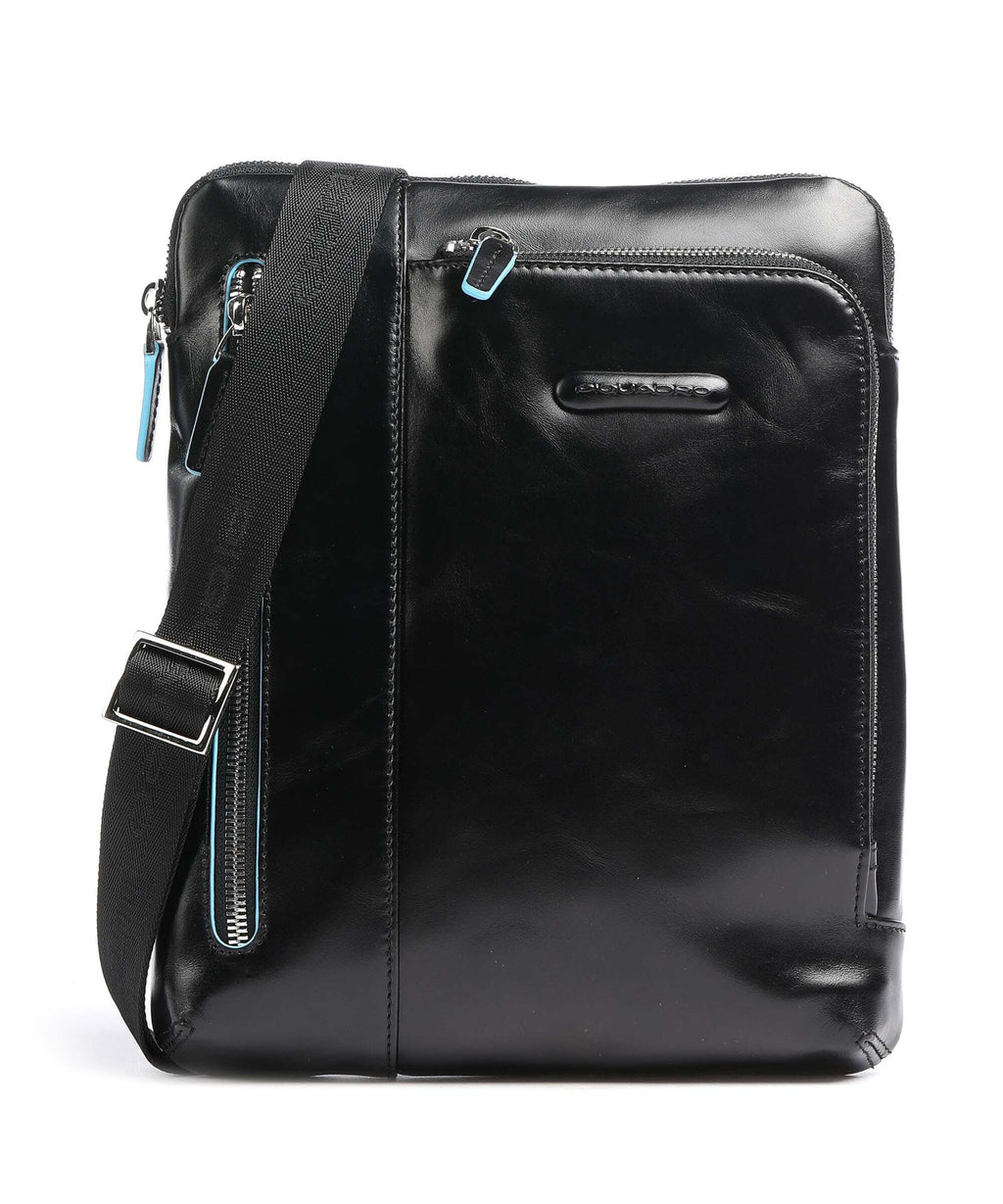 Piquadro Blue Square Crossbody bag nero