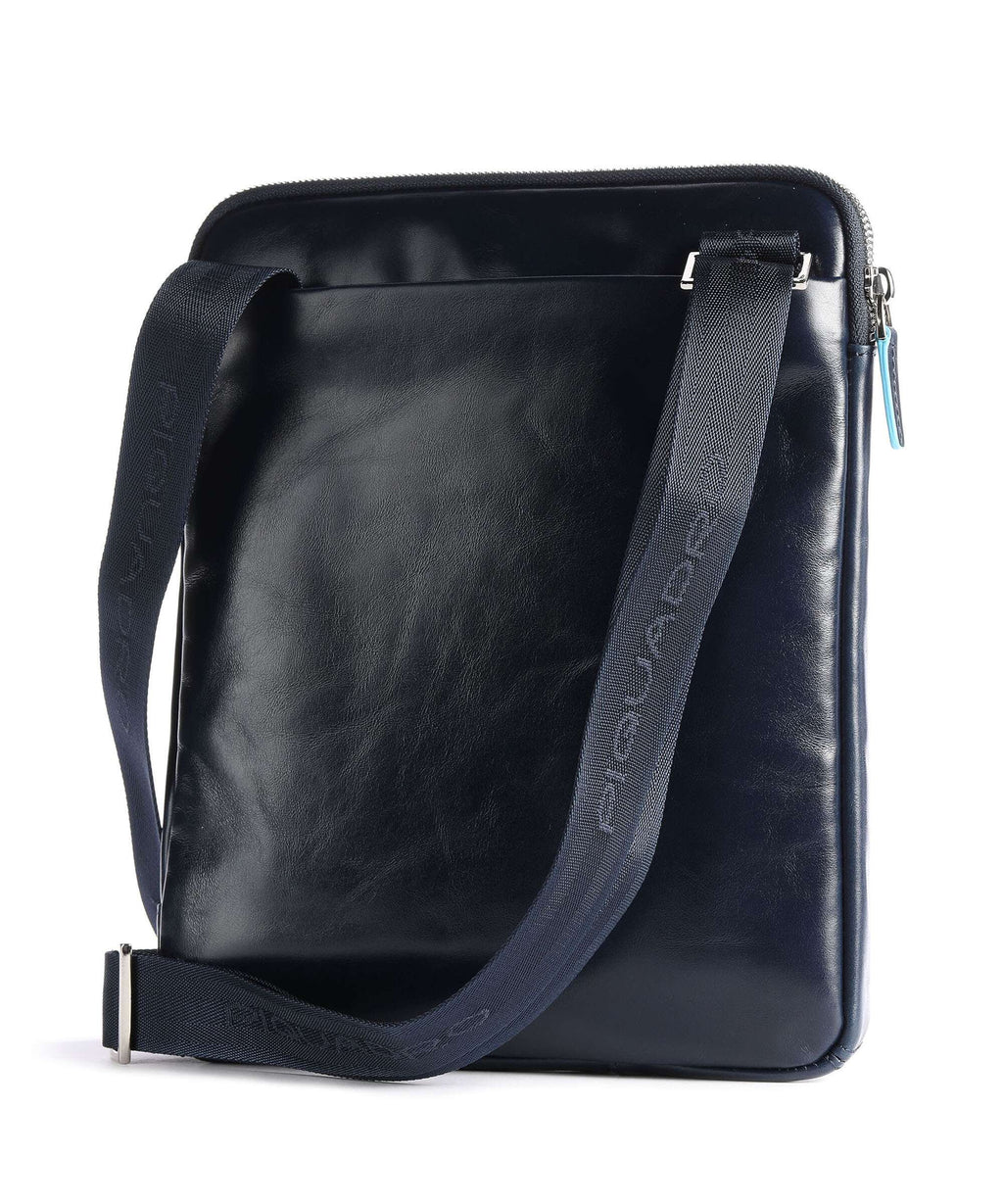 Piquadro Blue Square Crossbody bag blu