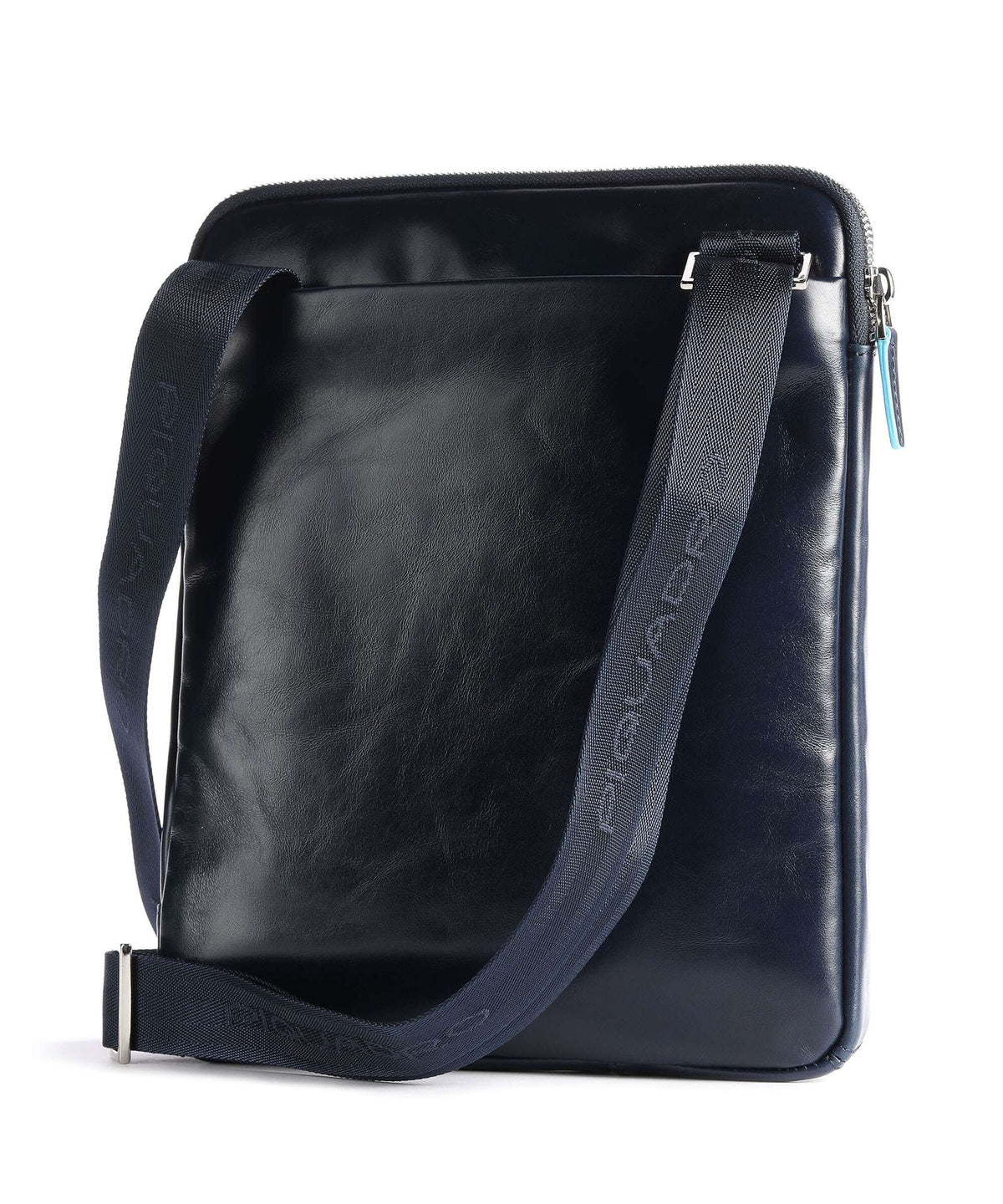 Piquadro Blue Square Crossbody bag blu