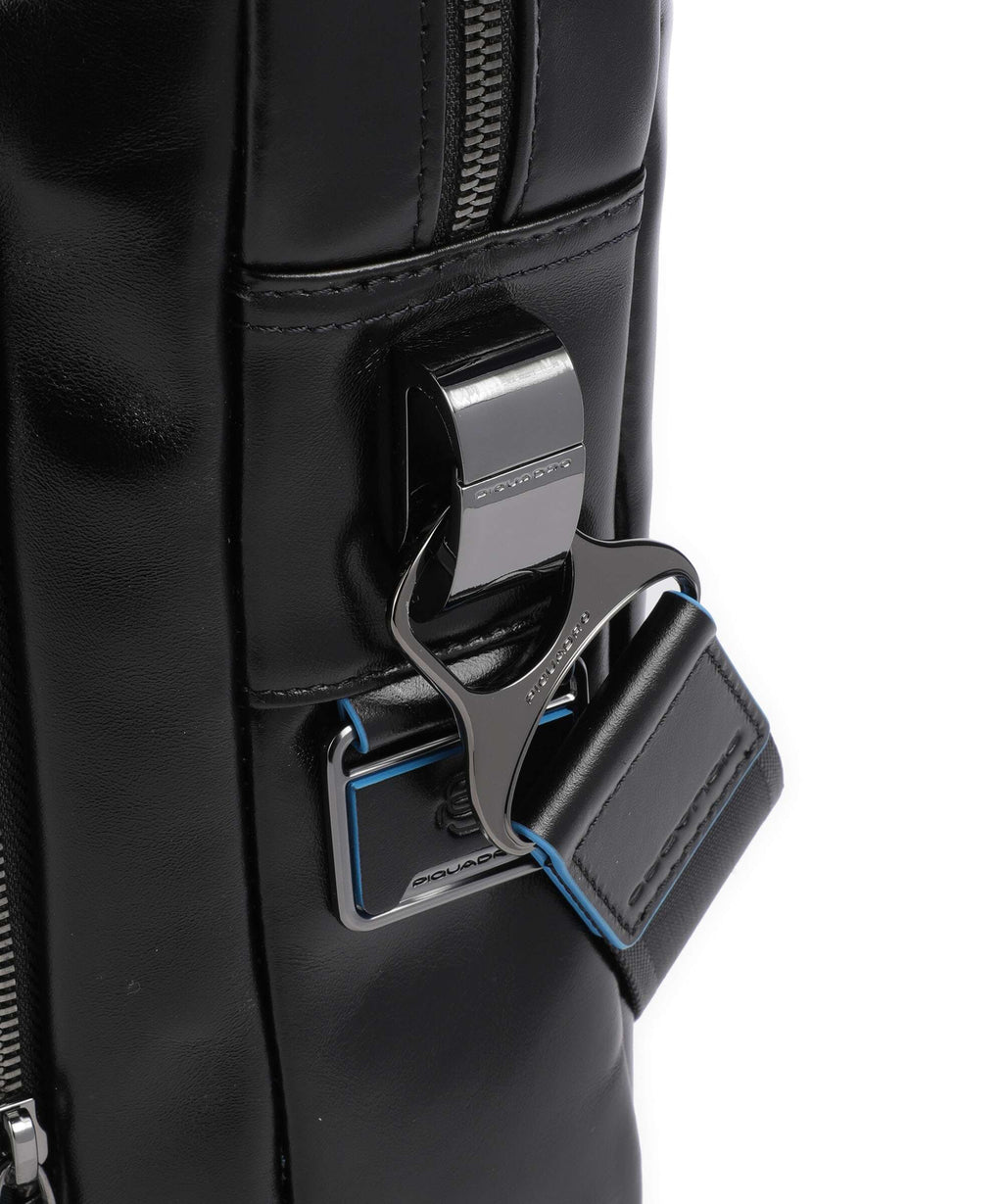 Piquadro Blue Square Briefcase nero