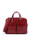 Piquadro Blue Square Briefcase rosso