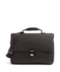 Piquadro Black Square Briefcase testa di moro