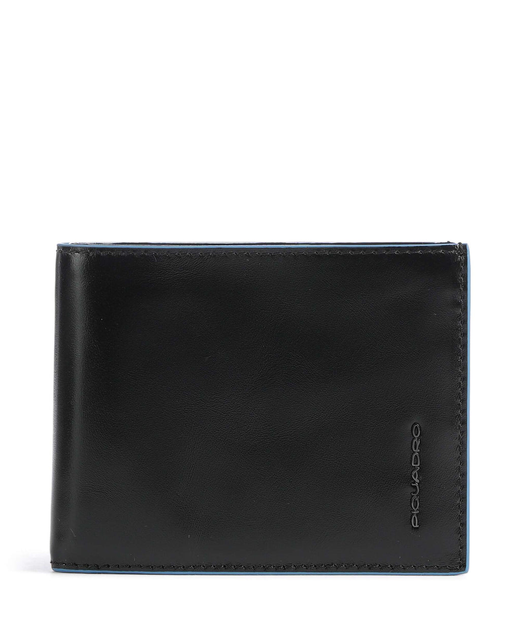 Piquadro Blue Square Credit card holder black