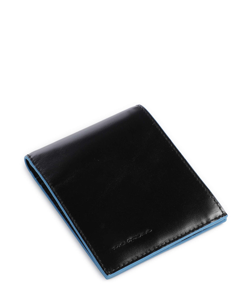 Piquadro Blue Square Credit card holder black