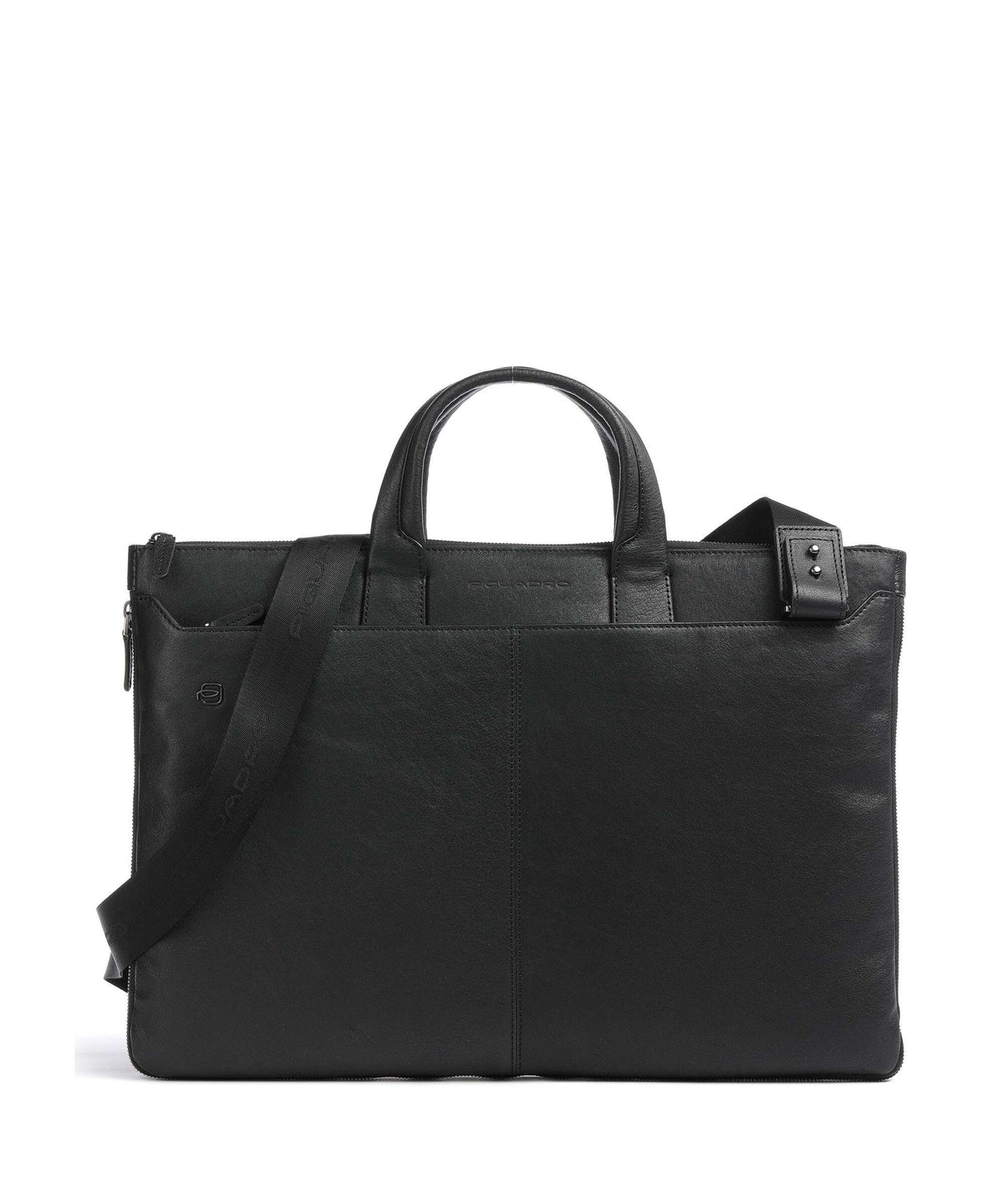 Piquadro Black Square Briefcase black