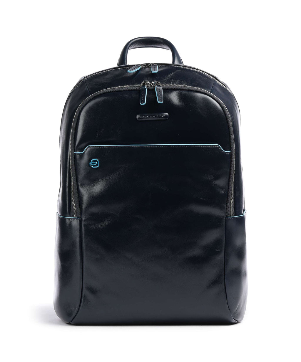 Piquadro Blue Square Laptop backpack blu