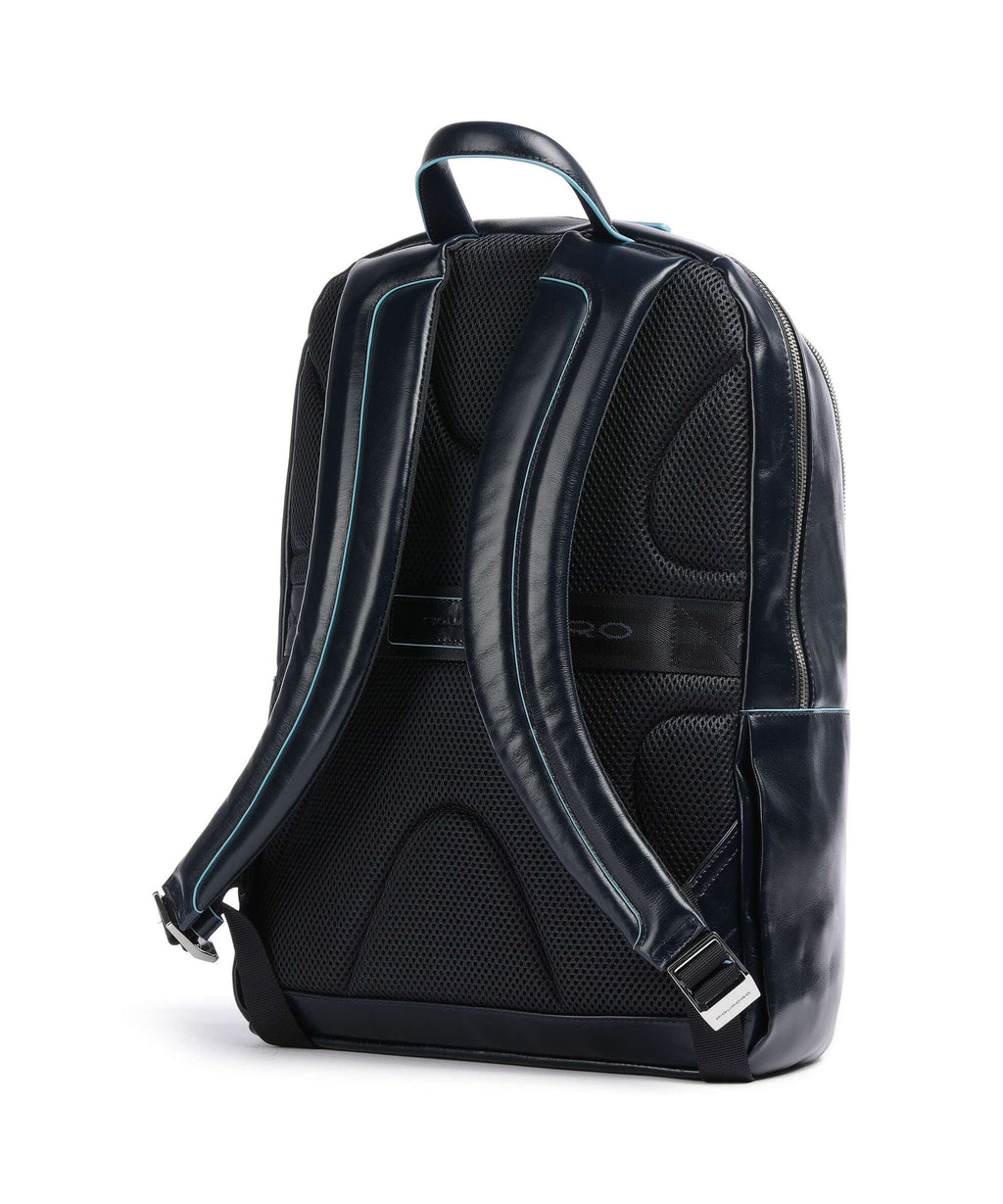 Piquadro Blue Square Laptop backpack blu