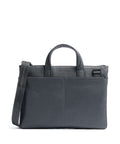 Piquadro Black Square Briefcase blue ocean