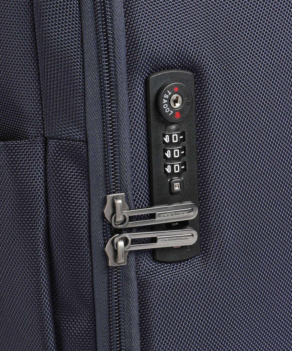 Piquadro Spinner (4 wheels) blue