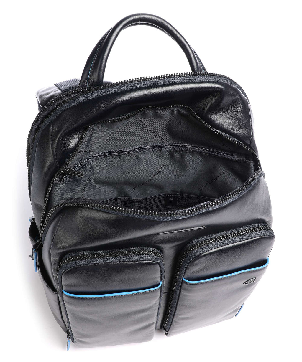 Piquadro Blue Square Revamp Laptop backpack blue