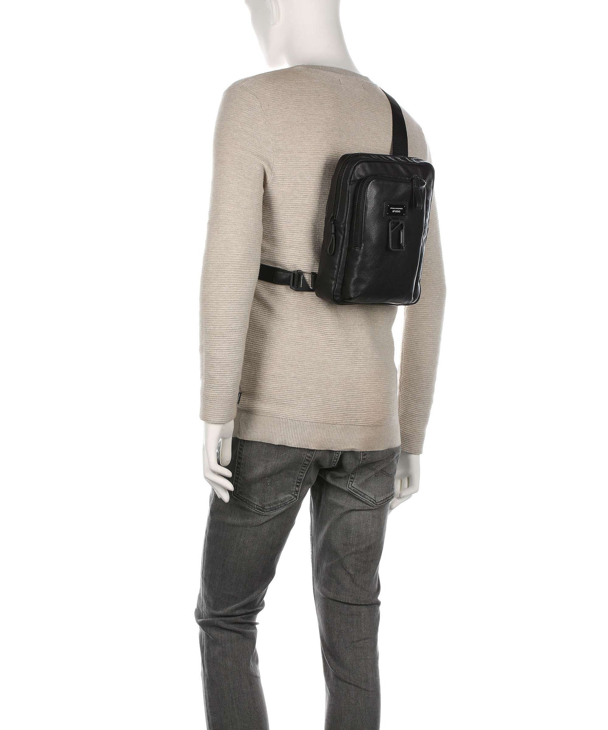 Piquadro Harper Crossbody bag black