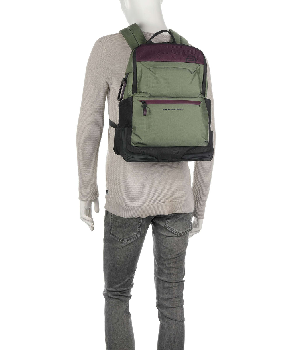 Piquadro Corner H2O Backpack green forest