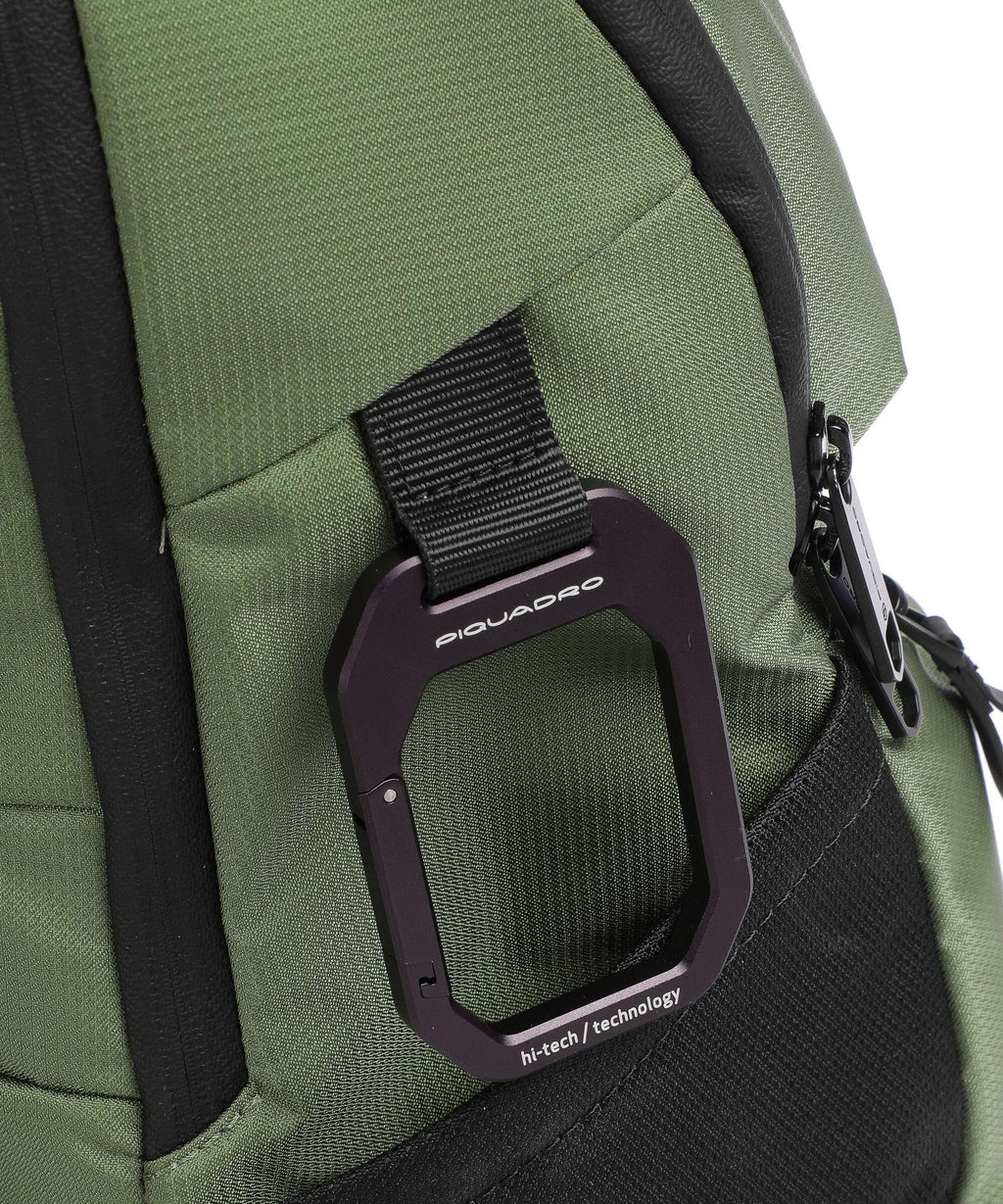 Piquadro Corner H2O Backpack green forest