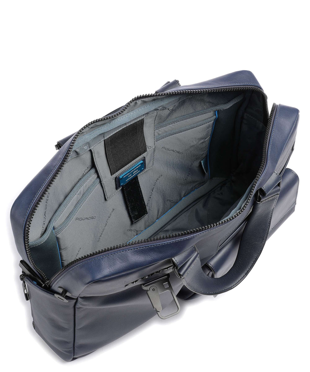 Piquadro Finn Briefcase blue
