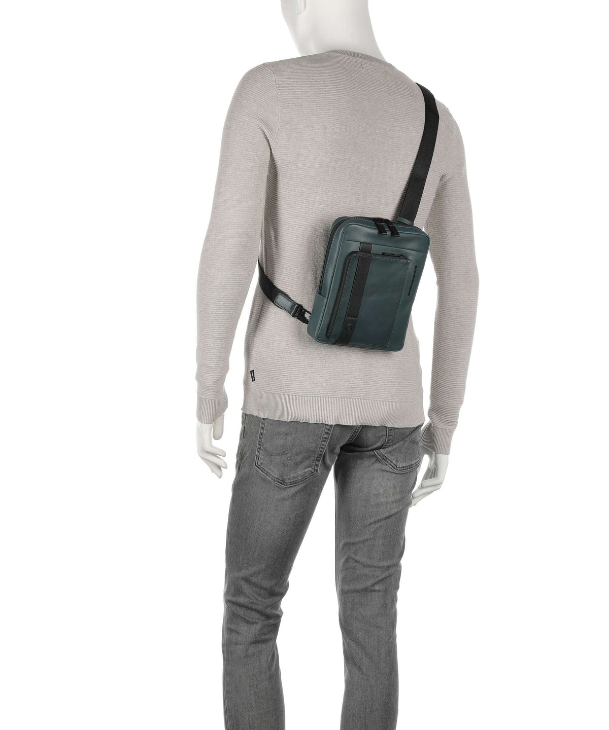 Piquadro David Crossbody bag verde