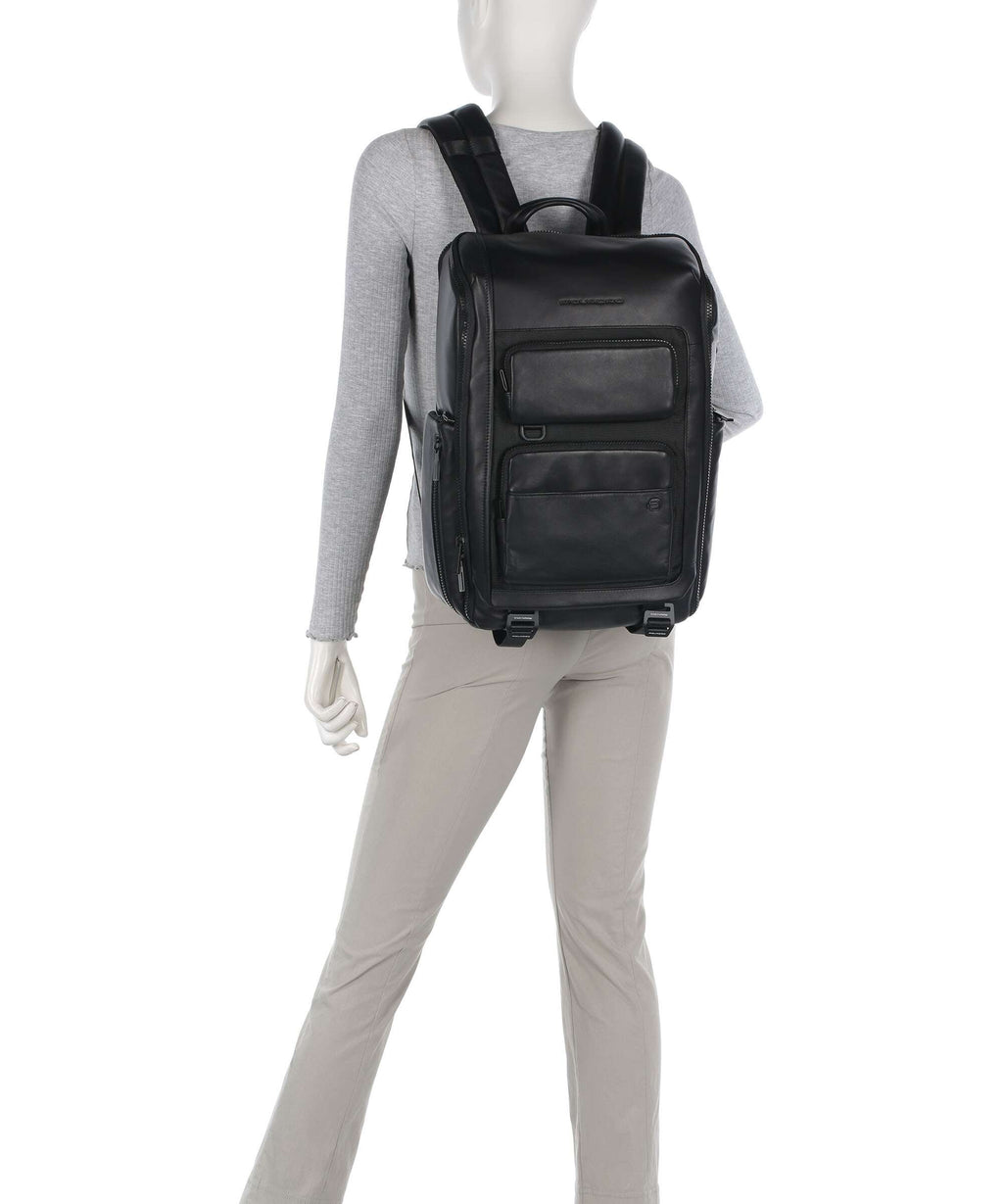 Piquadro Liko Travel backpack nero