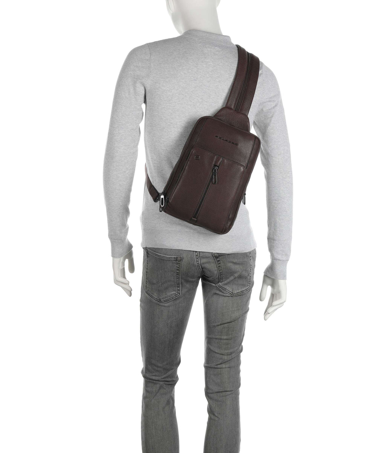 Piquadro Wollem Sling bag testa moro
