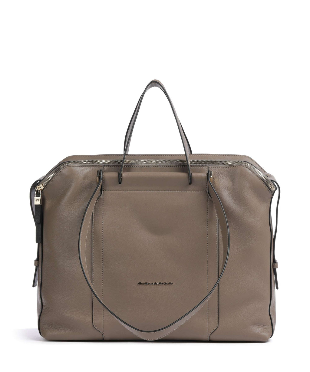 Piquadro Circle Briefcase tortora