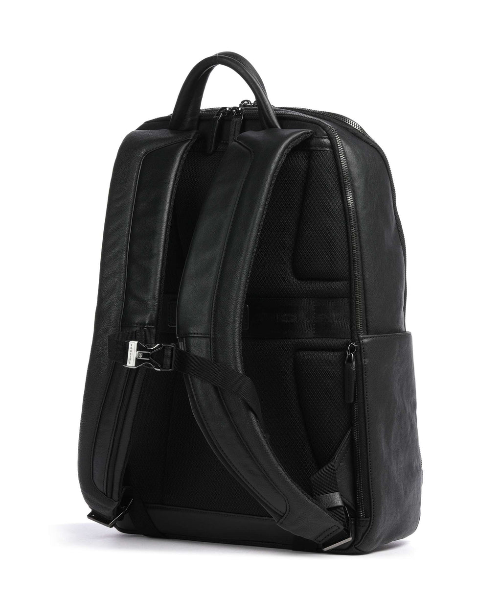 Piquadro Black Square Backpack nero
