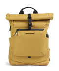 Piquadro Corner 2.0 Rolltop backpack ocra