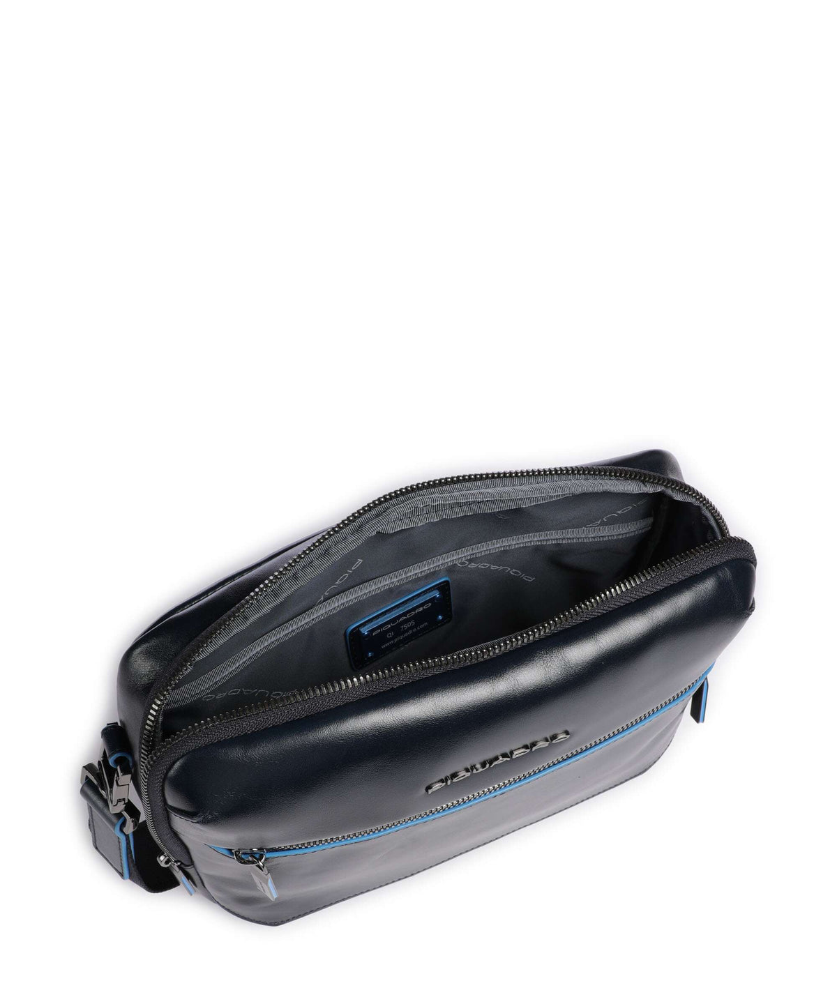 Piquadro Blue Square Crossbody bag blu notte