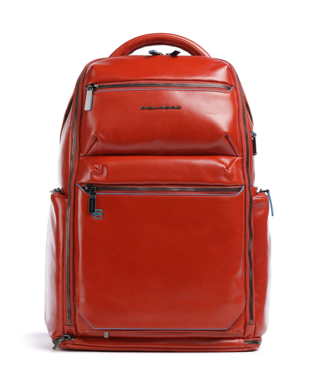 Piquadro Blue Square Backpack tabacco
