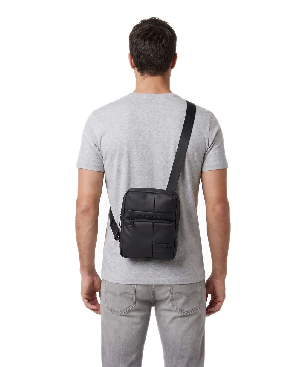 Piquadro Wollem W129 Crossbody bag nero