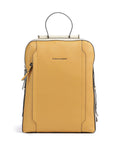 Piquadro Circle Laptop backpack yellow/beige