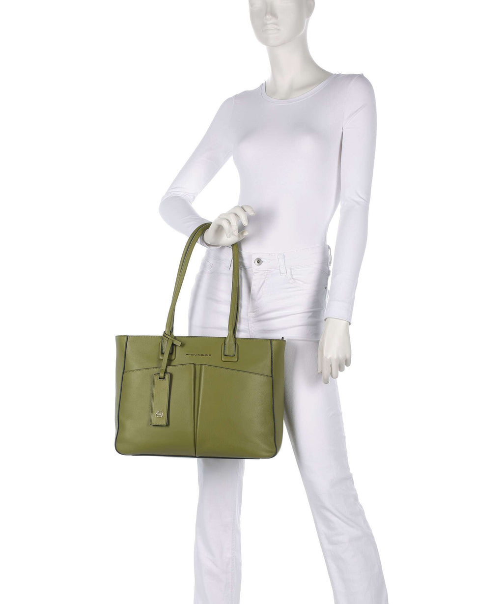 Piquadro Nevet Tote bag green