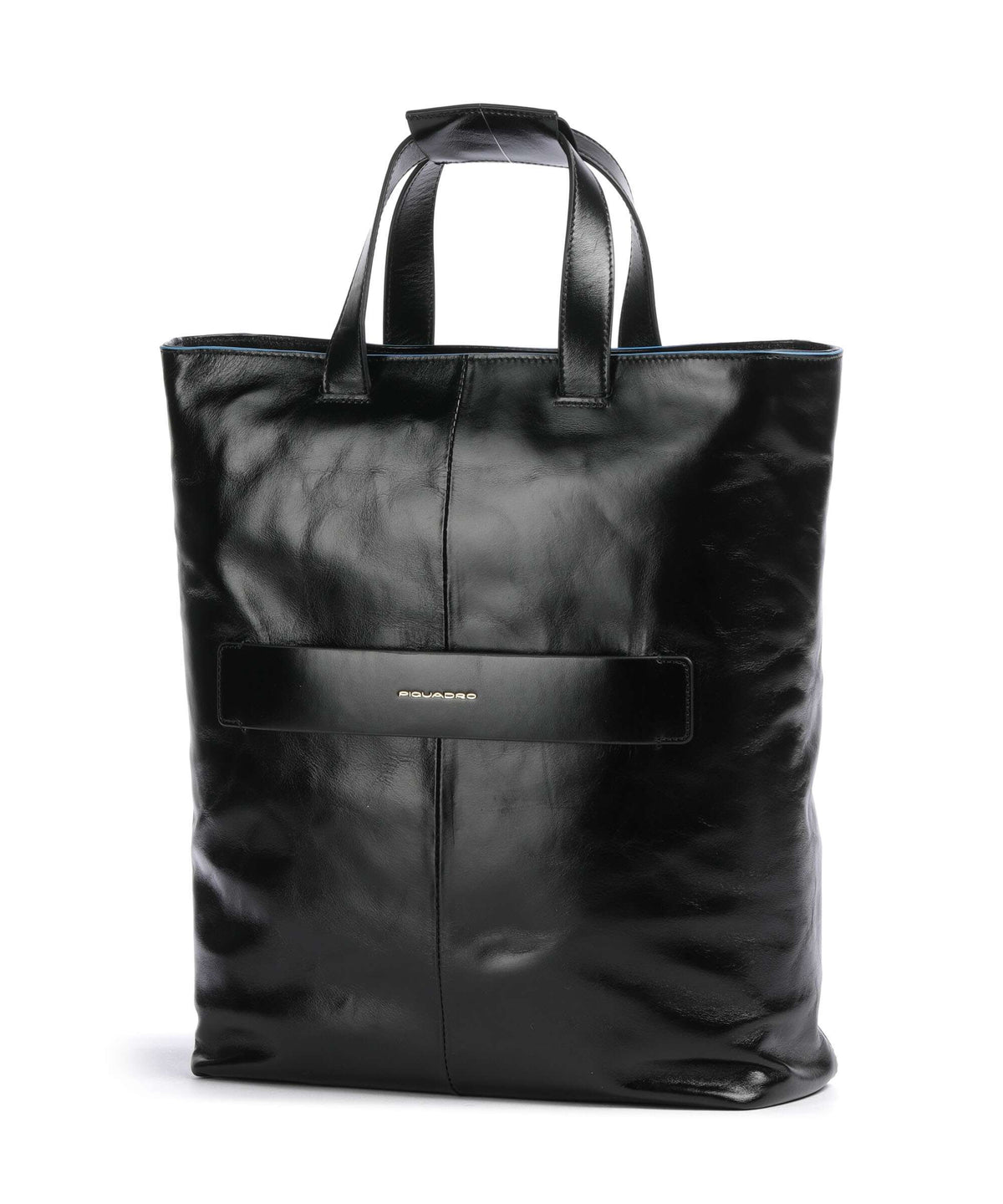 Piquadro Blue Square Hobo bag black