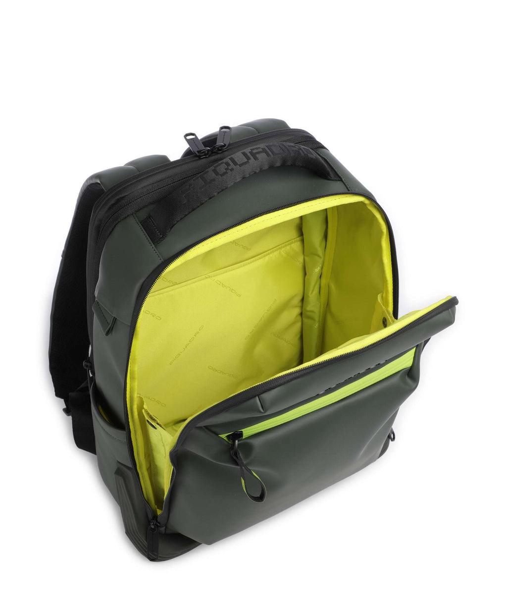 Piquadro Corner Special Backpack green